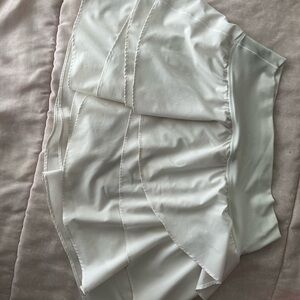 Aerie White offline athletic skirt